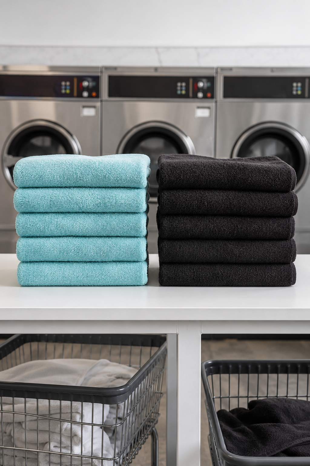 Towel laundry pickup and delivery service in 77305, Texas
