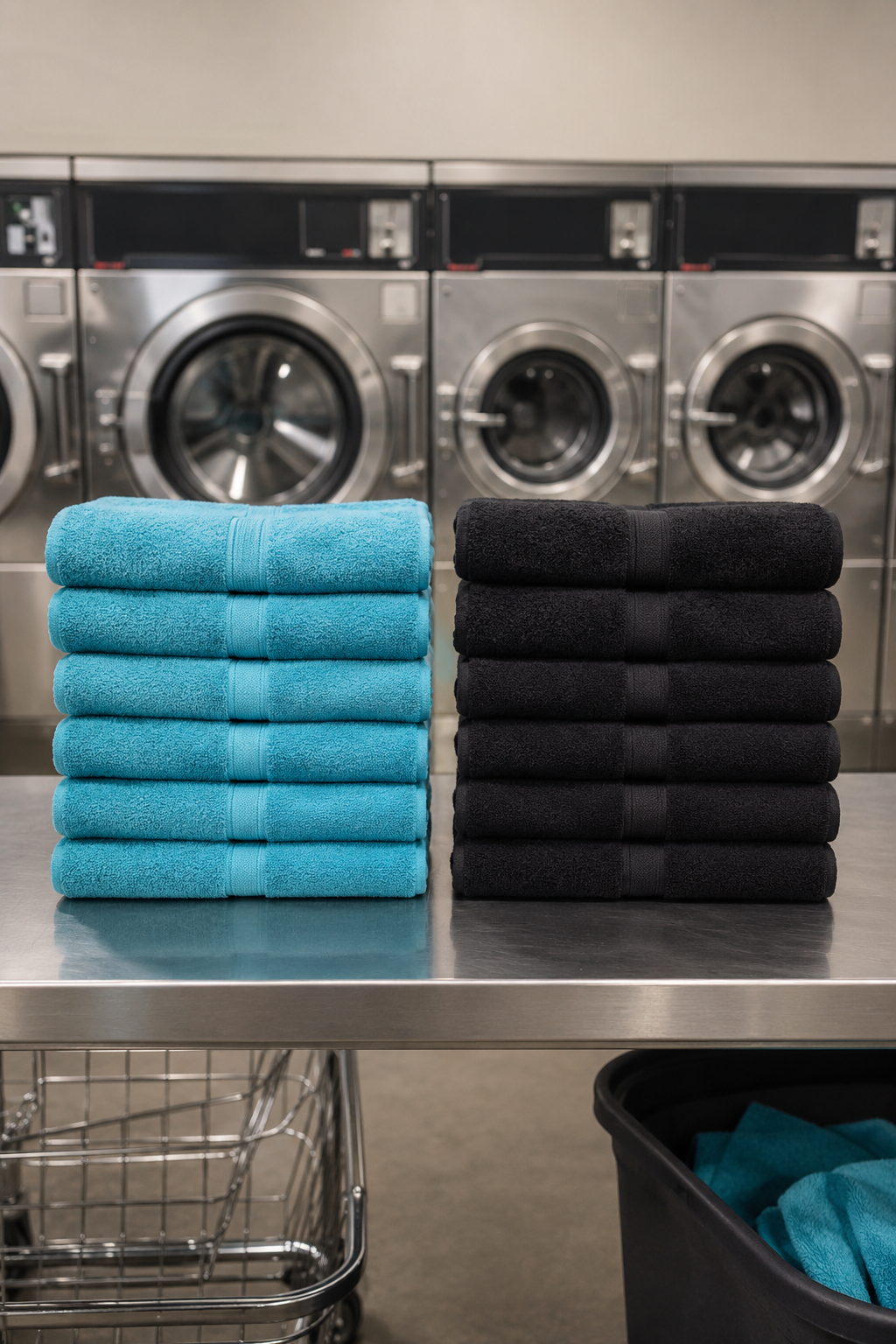 Commercial towel laundry pickup and delivery near 77388, Texas