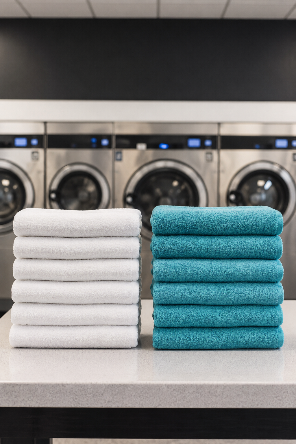 Commercial towel laundry pickup and delivery service near 77389, Texas
