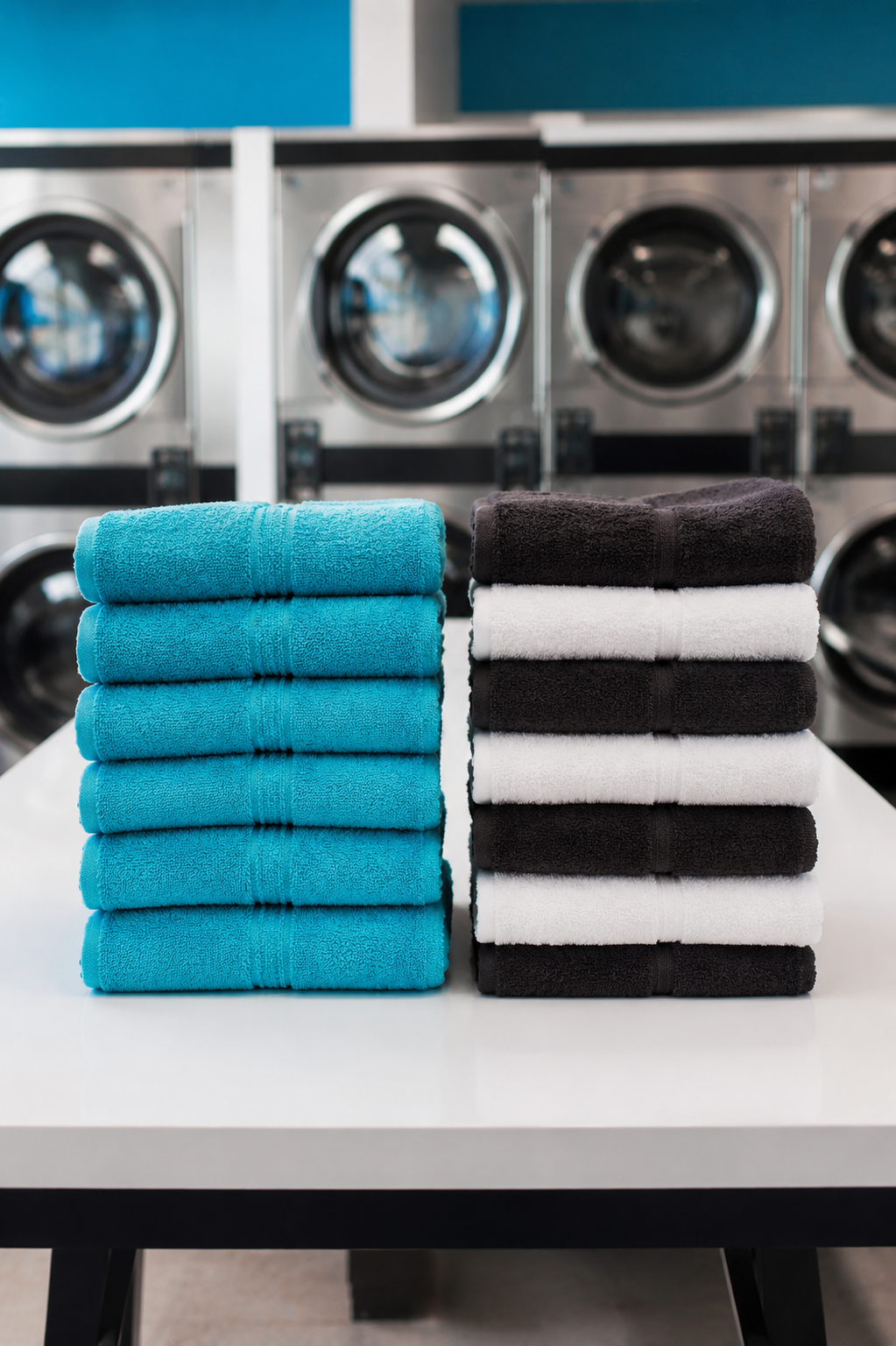 Commercial towel laundry pickup and delivery service near Aldine in Houston, Texas