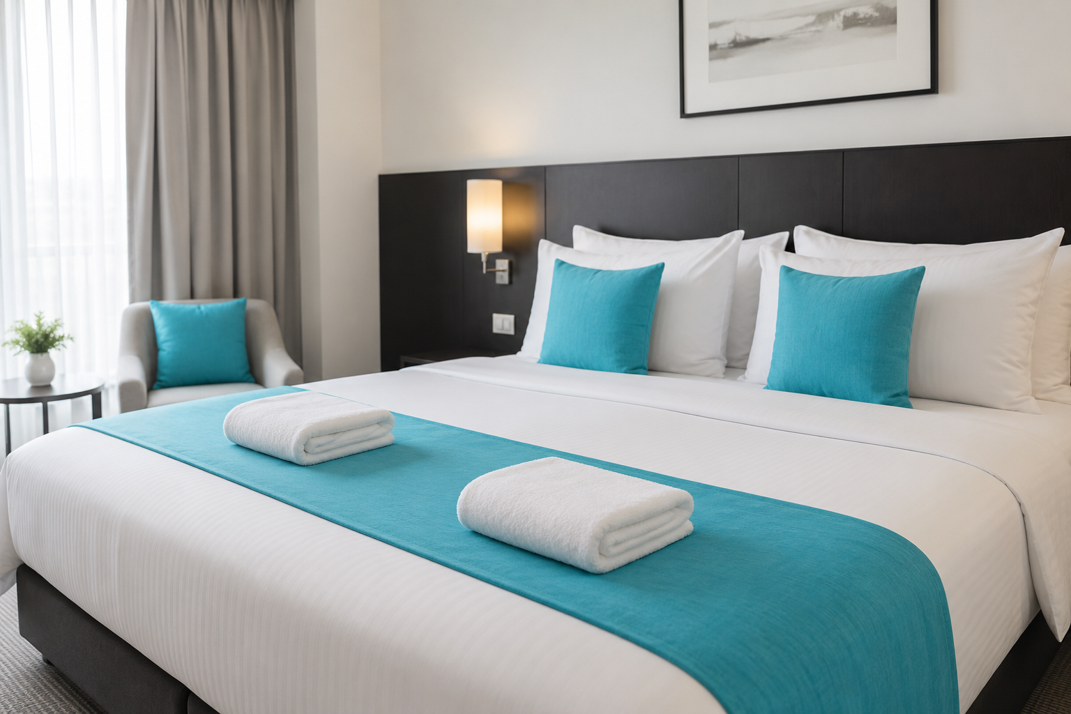 Professional hotel laundry service with pickup and delivery near 77060, Texas