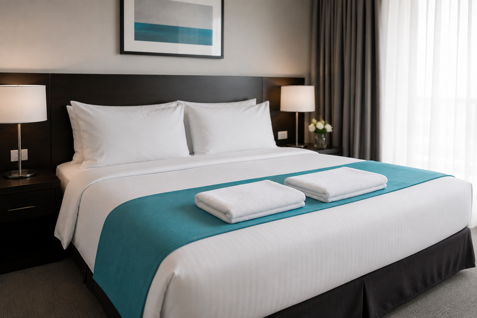 Hotel laundry pickup and delivery service for Aldine, Houston, Texas